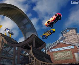 yapboz Atlama, Arabalar 3 video oyunu